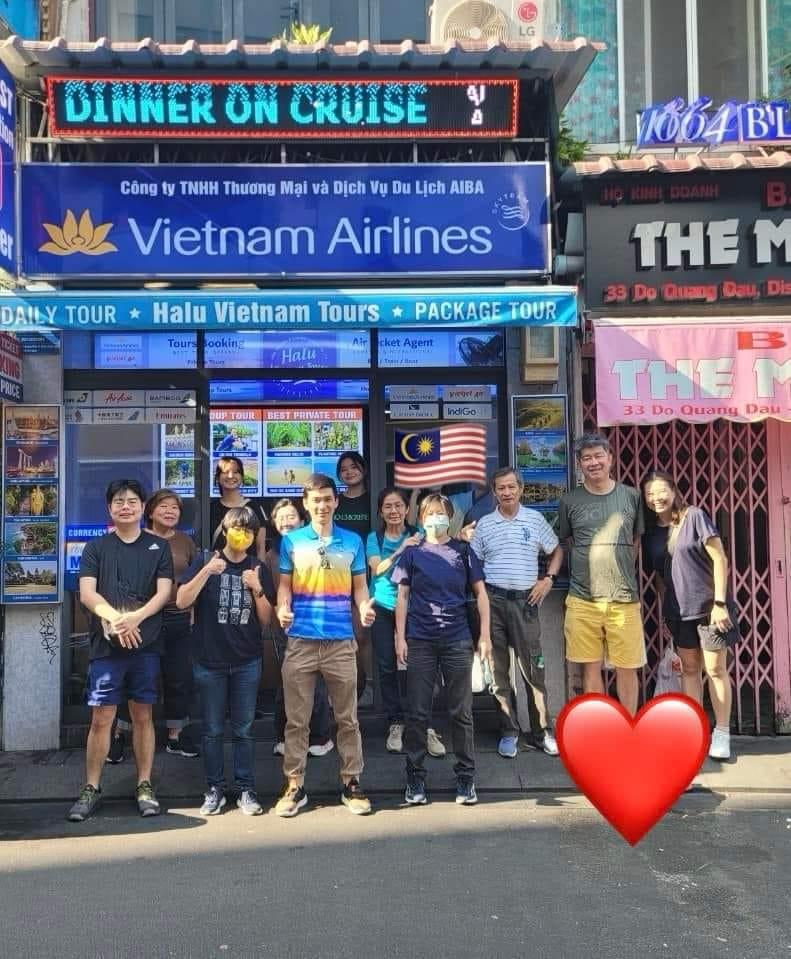Happy Halu Vietnam Tours traveler in Vietnam