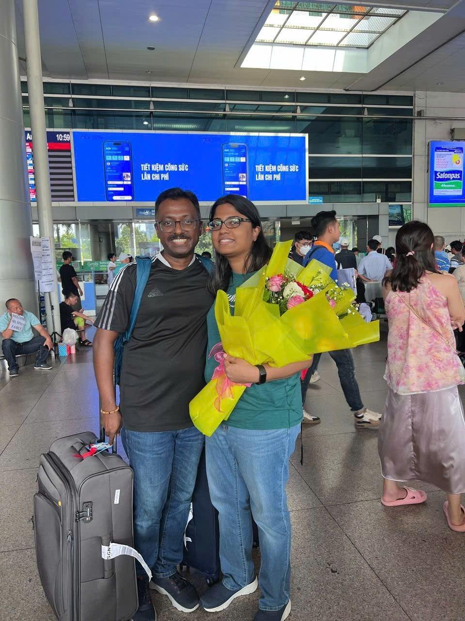 Happy Halu Vietnam Tours traveler in Vietnam